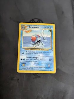 Tentacruel 10/18 Southern Islands LP Pokemon Card - Image 3
