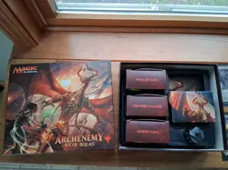 MTG Magic Archenemy Nicol Bolas Factory Sealed Box Set 4 60-Card Decks 20 Scheme - Image 4