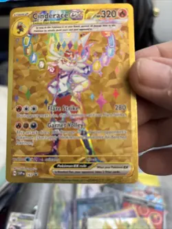 Cinderace ex 163 Sv: Scarlet & Violet Promo Cards Holo T215 - Image 1