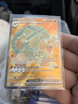 Golem ex 189/165 Pokemon 151 Ultra rare Card T105 - Image 1