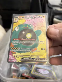 Iono's Bellibolt EX Holo-Pokemon TCG Card 172/159 SV Journey Together T128 - Image 1