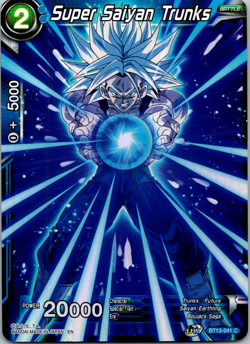 Super Saiyan Trunks FOIL | Dragon Ball Super Card Game Supreme Rivalry BT13-041 - Image 1