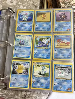 Pokemon TCG Mixed Card Lot Binder Collection Wurmple Cascoon Skiploom Turtwig - Image 3