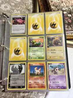 Pokemon TCG Mixed Card Lot Binder Collection Wurmple Cascoon Skiploom Turtwig - Image 4