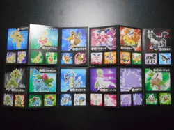 Pokemon Card Coris Promo Non Holo Sticker x4 Gyarados Tyranitar Ditto etc #4002 - Image 1