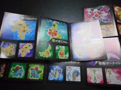 Pokemon Card Coris Promo Non Holo Sticker x4 Gyarados Tyranitar Ditto etc #4002 - Image 2