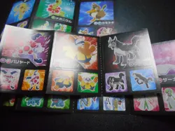 Pokemon Card Coris Promo Non Holo Sticker x4 Gyarados Tyranitar Ditto etc #4002 - Image 5