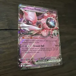 Team Rocket’s Mewtwo ex 081/182 SV10 Destined Rivals Holo - Pokemon Card NM/Mint - Image 2