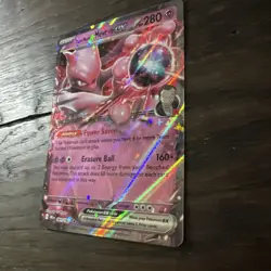 Team Rocket’s Mewtwo ex 081/182 SV10 Destined Rivals Holo - Pokemon Card NM/Mint - Image 3