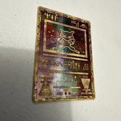 Pokemon Ancient Mew Promo Holo Card 1999 Nintendo Wizards Vintage - Image 4