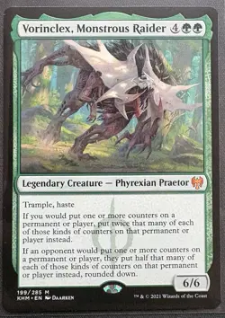 Vorinclex, Monstrous Raider Kaldheim Magic: The Gathering Regular - Image 1
