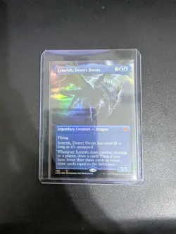 Iymrith, Desert Doom (Borderless) Adventures in the Forgotten Realms Foil mtg - Image 1