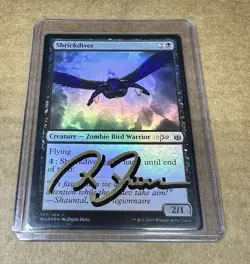 Shriekdiver Foil Signed Artist Proof MTG RARE - Image 1