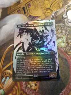 Ria Ivor, Bane Of Bladehold Foil Showcase MTG Phyrexia - Pack Fresh - - Image 1