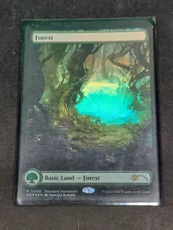 Forest FOIL (Samuele Bandini) - Standard Showdown Promo (SSP) [NM] MTG Magic - Image 1