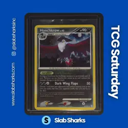 2007 POKEMON DIAMOND & PEARL MYSTERIOUS TREASURES #10/123 HONCHKROW HOLO - Image 1