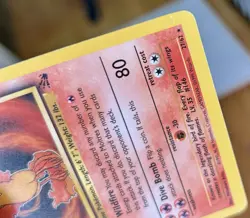 Moltres 1999 Pokemon Fossil 1st Edition Rare #27/62 * Damaged - Image 3