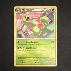 Pokemon/Nintendo Meganium Call of Legends 27/95 Rare 2011 Stage 2 HP/130 - Image 2