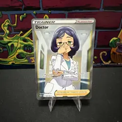 Pokemon Doctor Chilling Reign Ultra Rare Full Art Holo Card 190/198 NM Condition - Image 1