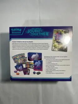 Pokemon TCG Journey Together Elite Trainer Box ETB Sealed - Image 3