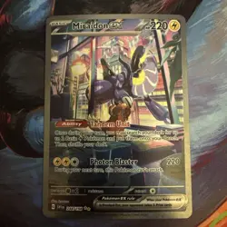 Miraidon ex 244/198 Scarlet & Violet SIR Full Art Rare Holo Pokemon Card NM - Image 1