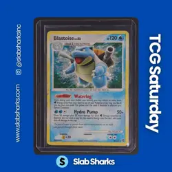 2007 POKEMON DIAMOND & PEARL SECRET WONDERS #2/132 BLASTOISE HOLO - Image 1