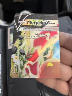 MORPEKO V-Union POKEMON 2022 Full-Art Holo Sword & Shield SWSH215 T22 - Image 1