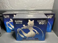 X3 Pokemon TCG: Pokemon GO ETB Elite Trainer Box Factory Sealed - Image 1