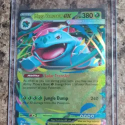 Pokemon Mega Venusaur EX 003/132 Double Rare Holo Me01: Mega Evolution TCG - Image 1