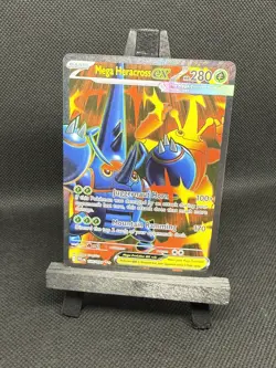 Mega Heracross EX 108/094 Me02: Phantasmal Flames Holo Pokemon TCG NM - Image 1