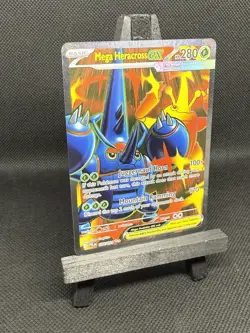 Mega Heracross EX 108/094 Me02: Phantasmal Flames Holo Pokemon TCG NM - Image 2