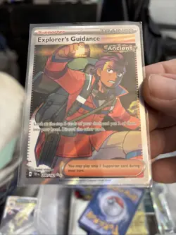 Pokemon – Explorer’s Guidance 200/162 - Temporal Forces – Full Art Nm-Mint T210 - Image 1