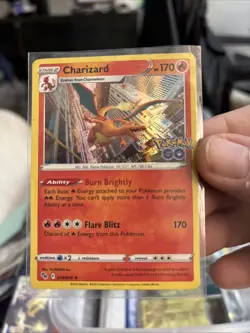 Charizard 010/078 Pokemon GO Holo NM T209 - Image 1