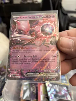 Team Rocket’s Mewtwo Ex 081/182 Sv10 Destined Rivals Pokemon TCG T184 - Image 1
