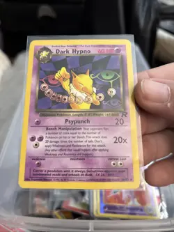 Pokemon Dark Hypno 26/82 Team Rocket-Unlimited Edition Regular Non-holo LP T150 - Image 1