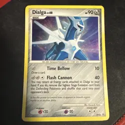 Pokemon TCG Dialga DP26 Holo Promo Diamond and Pearl Promos - LP - Image 1