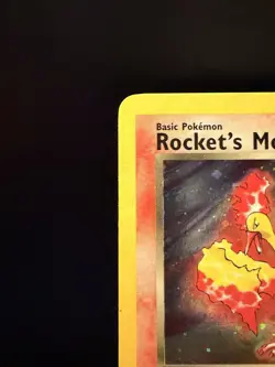 Pokemon Gym Heroes Holo Rare Unlimited Edition Rocket’s Moltres 12/132 - Image 2