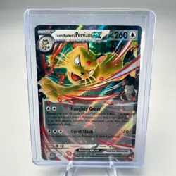 Pokemon TCG - Team Rocket's Persian EX 150/182 - Destined Rivals - Image 1