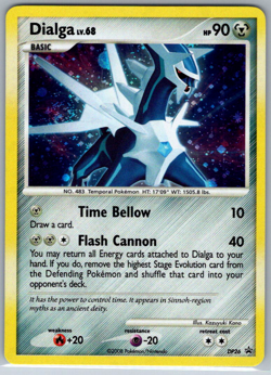 Pokemon Dialga Holo D&P Black Star Promo DP26 LP - Image 1