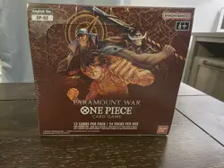 One Piece Paramount War Booster Box OP02 English Sealed🔥🔥 - Image 1