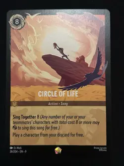 Circle of Life Legendary Regular 26/204 Disney Lorcana Fabled NM - Image 1