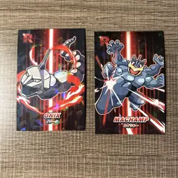 Pokemon Database Cards Onix Machamp Cracked Ice Holo - Image 2