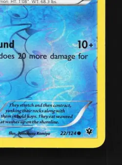 Binacle 22/124 LP Fates Collide English Pokemon Card TCG - Image 3