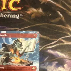 MTG Gamble Dominaria Remastered Borderless M/NM - Image 3