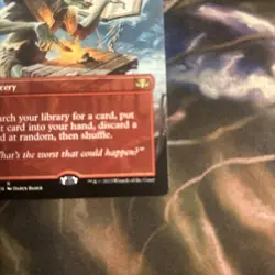 MTG Gamble Dominaria Remastered Borderless M/NM - Image 4