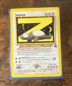Pokemon Snorlax Promo 49 2002 90 HP Basic Card Pokemon TCG - Image 1