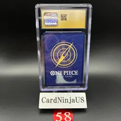 CGC PRISTINE 10 Ryuma P-072 One Piece card Promo P Best Selection Vol. 3 JPN 58 - Image 2