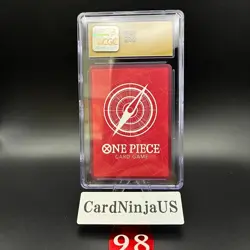 CGC PRISTINE 10 Chopper OP08-001 BASE SHOP Limited Card 98 Collection vol.1 - Image 2