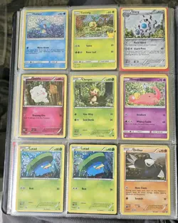 Vintage / Mid Era Pokemon Card Binder Childhood Collection Lot WOTC Holo Rare - Image 3