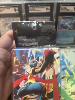 Pokemon Card Game Deck case Deckbox Mega brave Mega Lucario deckbox new sealed - Image 3